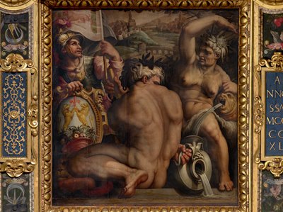 Allegory of Casentino by Giorgio Vasari